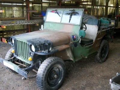 camouflage jeep