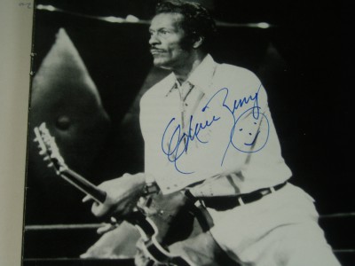 CHUCK BERRY    Autograph in concert programme    Wonderful