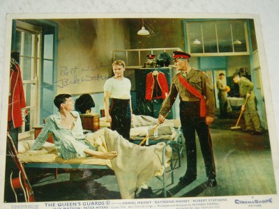 JACK WATSON    AUTOGRAPH on film photograph