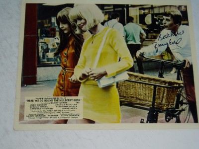 BARRY EVANS       AUTOGRAPH on film photograph