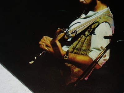 ERIC CLAPTON      Autograph in concert programme     1981