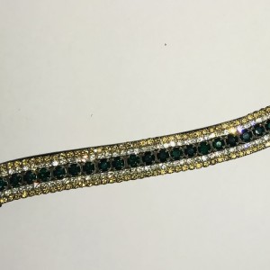 Olvossa Emerald Crystal Browband