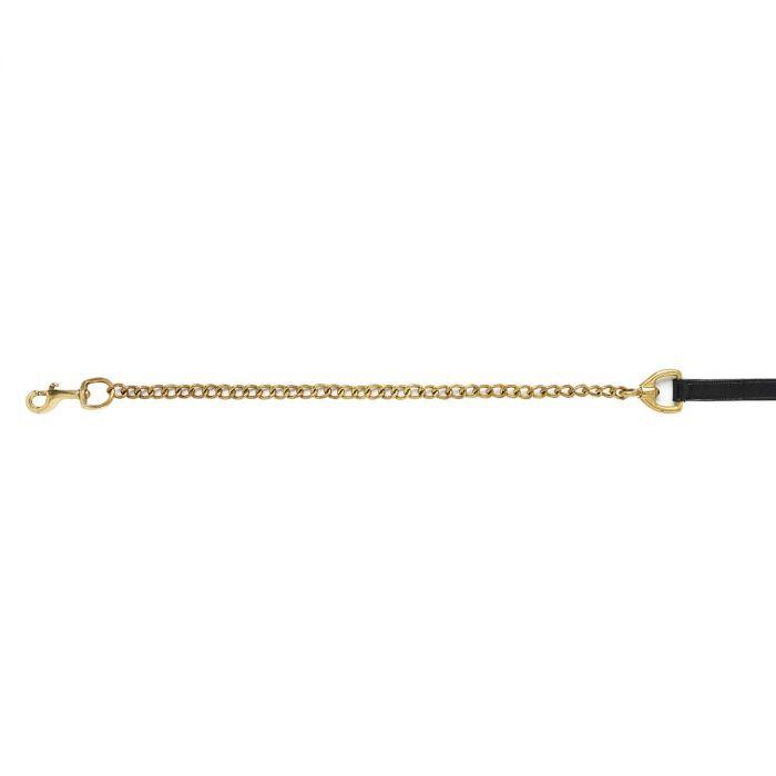 Caldene Brass Chain Leather Lead