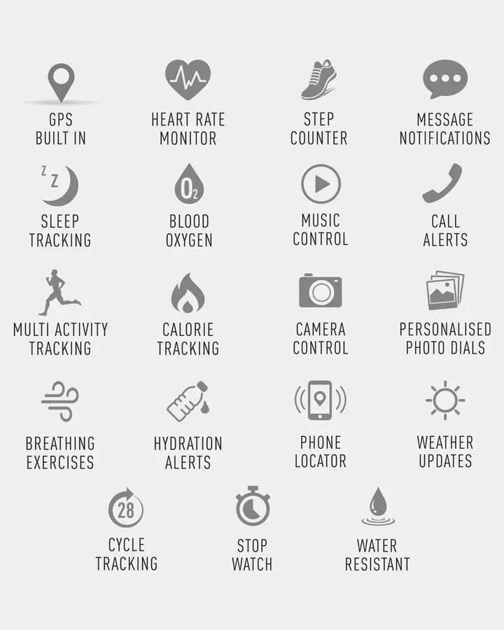 PH351Z Reflex Active Khaki Series 18 GPS Watch - RA18-2150