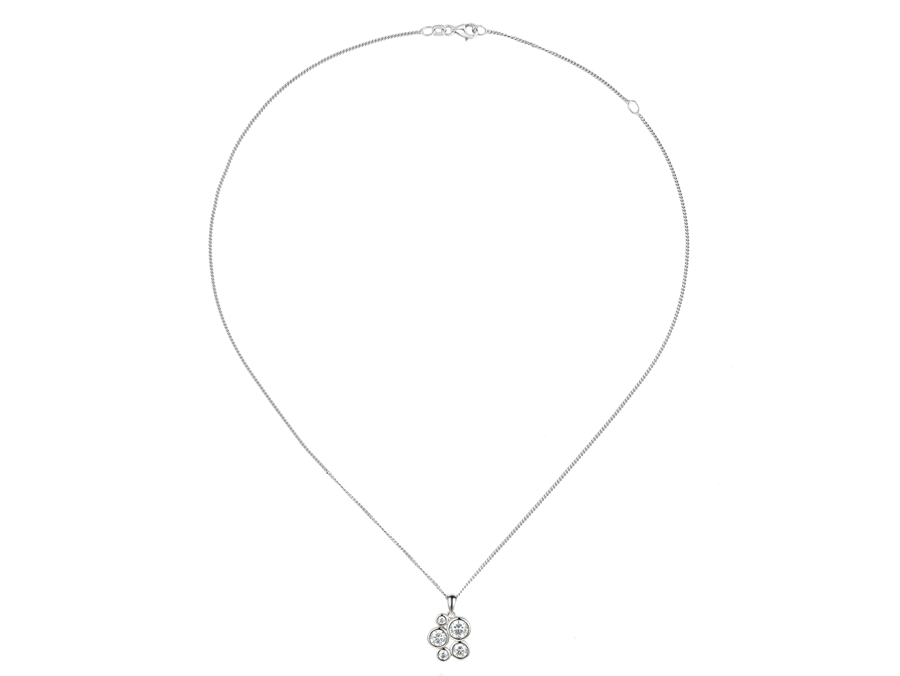 AM622Z Silver Fantasia Symphony Necklace