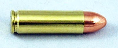 Inert/ display - 9mm Winchester Magnum round with 123 gr fmj bullet.