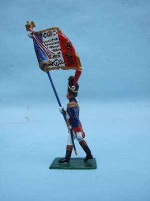 FRENCH EAGLE BEARER MARCHING