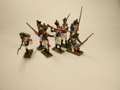 FRENCH YOUNG GUARD VOLTIGURES SET 7