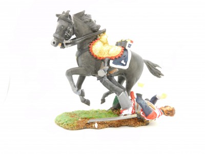 CUIRASSIER FALLING FROM SADDLE