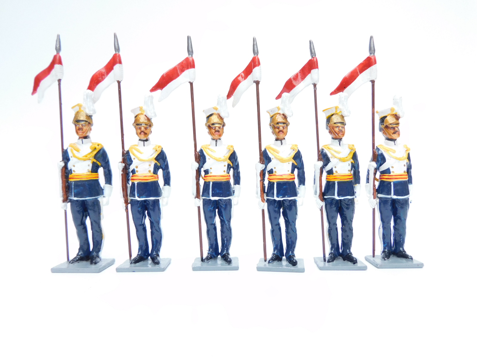 21st LANCERS SIX TROOPERS