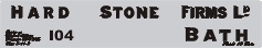 Hard Stone Firms Ltd., Bath