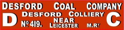 Desford Coal Company, Leicester