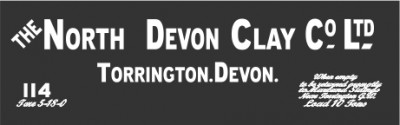 North Devon Clay Co., Torrington