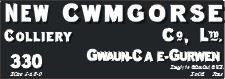 New Cwmgorse, Gwaun-cae-Gurwen.