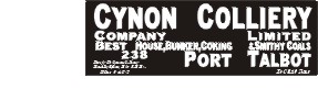 Cynon Colliery, Port Talbot.
