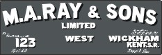 M.A. Ray and Sons, W. Wickham.