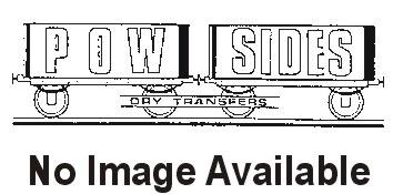 G.W.R. Coach waistline lettering (Gold shaded black)