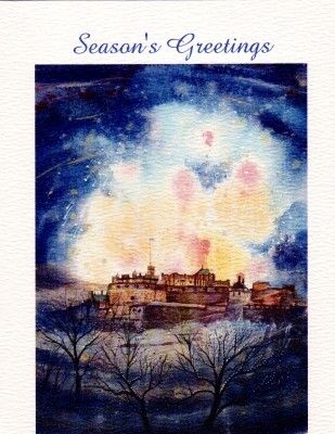 Edinburgh Castle (fireworks)
