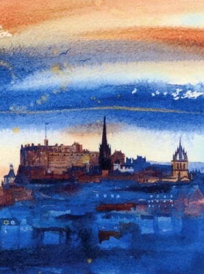 Edinburgh (Orange/Blue)