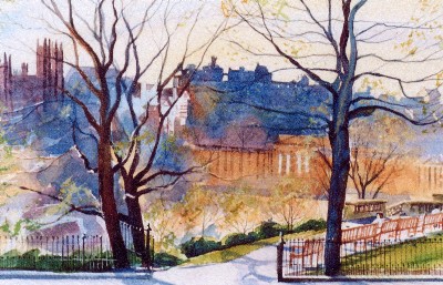 Ed Castle & Princes Street Gardens