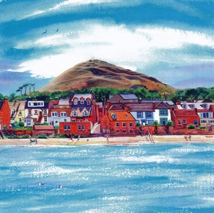 North Berwick Law and Beach