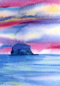 Bass Rock (Turquoise Sea)