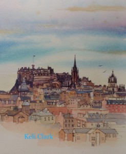 Edinburgh (pastel)