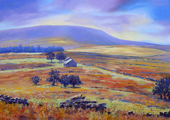 Pendle Hill and Firber House from Wheathead Height II - Lancashire. Keith Melling