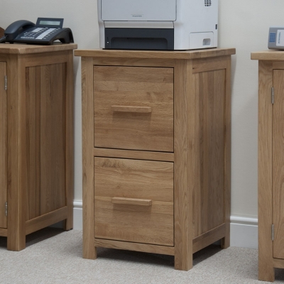 Modern Classic Oak Filing cabinet