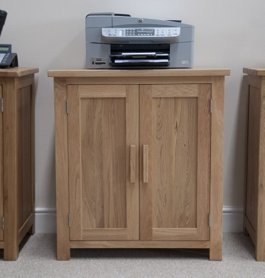 Modern Classic Oak Printer Cabinet