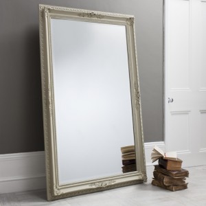 Buckingham mirror fawn grey 45x33in £165, 67x33in £225, 69x45in £269