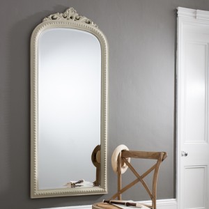 Eden mirror VINTAGE WHITE 68x29in SALE £219