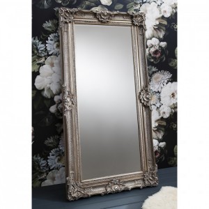 Stretton leaner mirror silver 70x35inch SALE £239