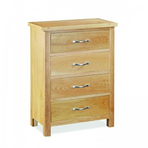 Tuscan oak 4 drawer chest