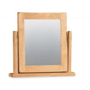 Erne oak vanity mirror