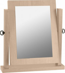 Sonoma light oak dressing table mirror