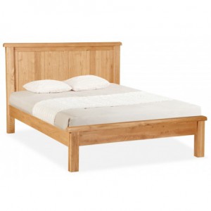 Erne panelled Solid Oak 5ft king size bed