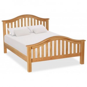 Erne Arched Solid Oak 6ft super king size bed