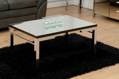 Mirrored coffee table