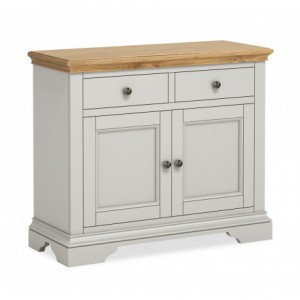 Chester grey and oak small sideboard