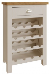 Ramada taupe wine rack