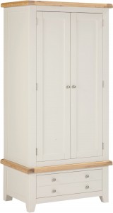 Wellington ivory 2 door wardrobe