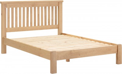 Wellington oak 4ft6 double bed  W149xD205xH106cm