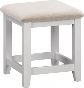 Wellington grey dressing table stool  W42xD42xH46cm