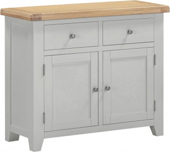Wellington grey 2 drawer 2 door sideboard  W100xD43xH86cm