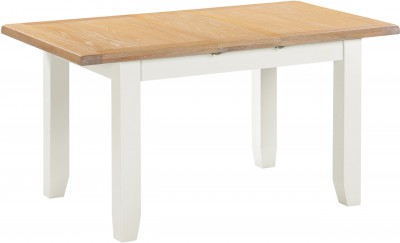 Wellington ivory small extending dining table  W120 ext to 150 xD85xH78cm