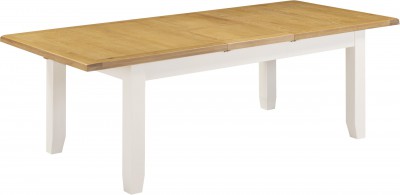 Wellington ivory large extending dining table  W180 ext to 230 xD100xH78cm