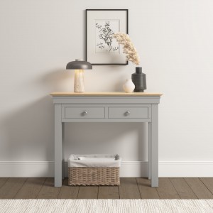 French grey console table W98xD43xH81cm