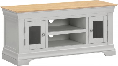 French grey 4ft TV unit W120xD43xH57cm