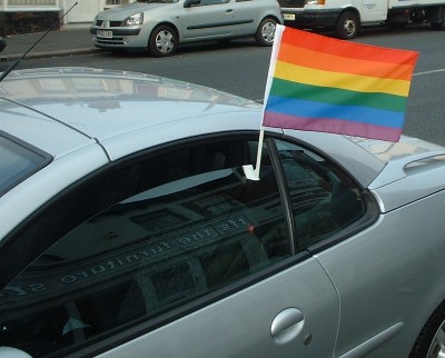 Pride Car Flags £3.00 each